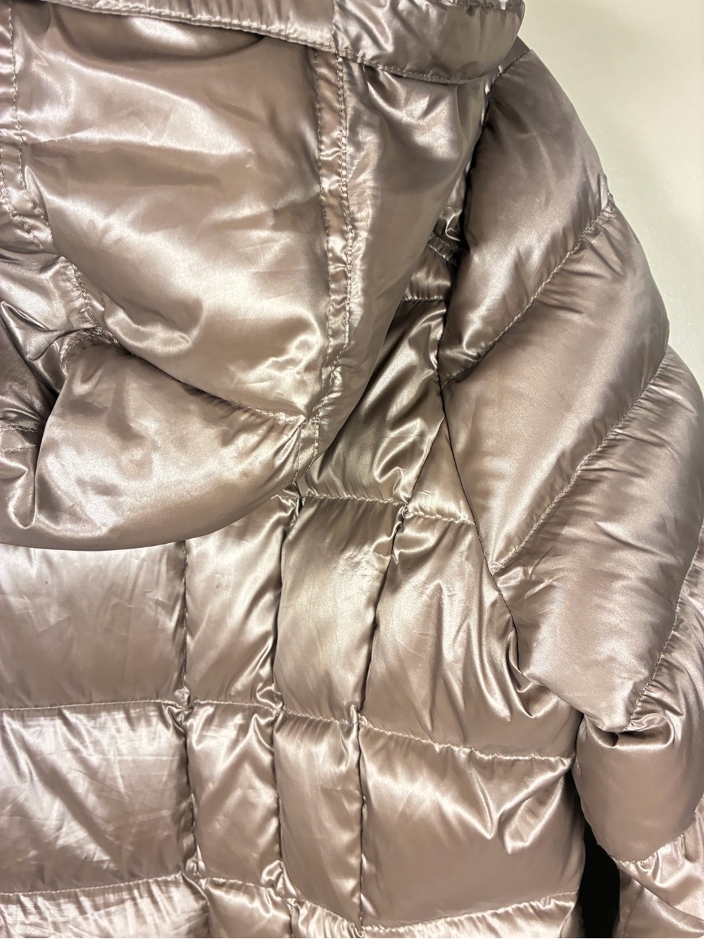 Calvin Klein Packable Lightweight Premium Down Puffer Hooded Quilted Jacket - Picture 10 of 13
